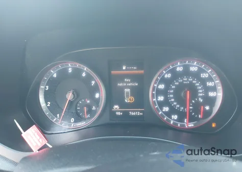 2020 Hyundai Veloster Turbo R-Spec z USA, uszkodzony, nr VIN KMHTH6AB0LU021724